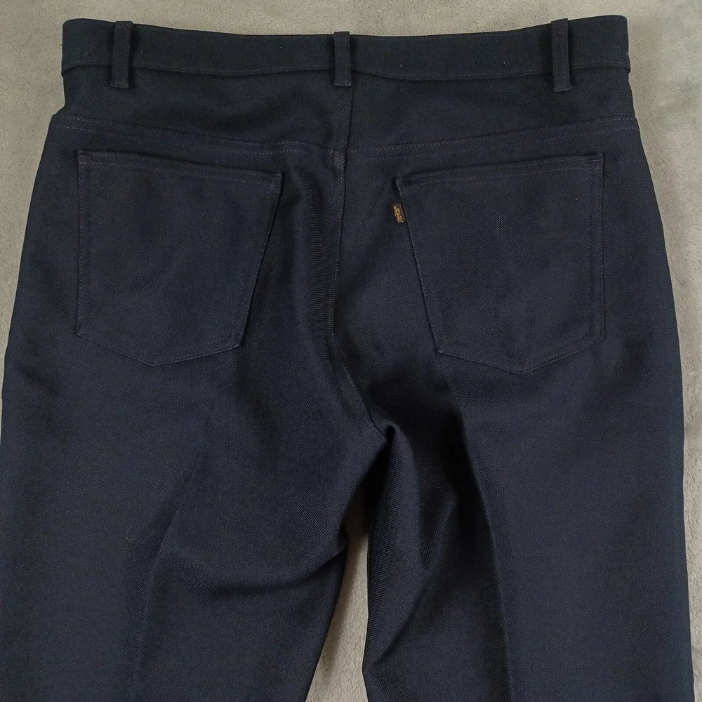 Vintage Levis Pants Mens 38x30 Blue‎ Straight Black Gold Tag Casual Preppy